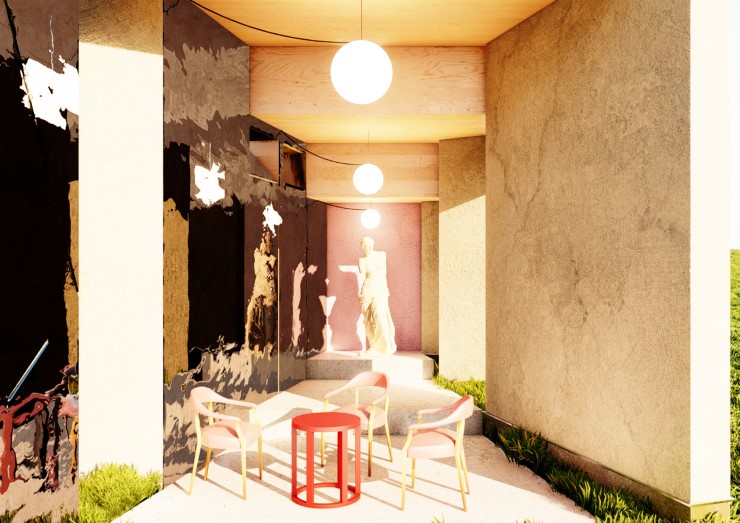 zahradní pavilon - vizualizace 10